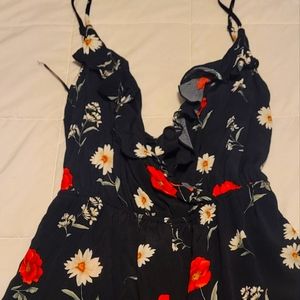 3 rompers, one w/tag size s/m